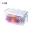 Caja rectangular para almacenar alimentos de cocina, caja para refrigerador, caja para conservar verduras, huevos, caja de plástico transparente sellada.