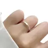 Anillo Minimalista Pequeño de Peces Nuevo Versátil Dulce Lindo Anillo Abierto Anillo Liso de Carpa Koi Regalo para Mejor Amiga Anillo Abierto