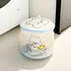 Bolsa de Lavandería de Dibujos Animados para Uso Doméstico, Bolsa de Lavado Protectora Anti-Deformación para Ropa, Bolsa de Malla de Gran Capacidad para Separación de Suciedad para Tambor de Lavadora
