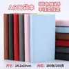 Cuaderno Pequeño A6 de Alto Valor Estético, Estuche Portátil Personalizable, Bloc de Notas de Cuero Suave para Oficina de Negocios, Agenda