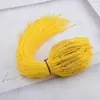 Hilo Dorado Nudo Plano Anilla de Tirar Bobina Tejida a Mano Comúnmente Usada Anilla de Tirar Falsa Línea de Cola DIY Pulsera Collar Cuerda Accesorios Venta al por Mayor