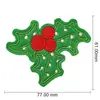 Patches Bordados de Natal, Patches Decorativos de Tecido de Natal, Patches para Jaquetas de Pluma, Kits de Material DIY para Suéteres, Patches Bordados de Natal