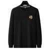 Moletom Gola Redonda Alibaba Camiseta Básica Masculina Novidade Primavera & Outono 2024 Tops Camiseta de Manga Longa Camiseta Básica Masculina