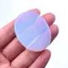 Comércio exterior europeu e americano pedra natural ágata gravação em inglês pedra de energia ornamentos oval diy acessórios de joias ornamentos de cristal