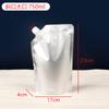 Bolsas Transparentes de Grado Alimenticio con Boquilla para Medicina, Bolsas para Medicina Herbal, Bolsas para Sopa de Ciruela Ácida, Bolsas para Bebidas, Bolsas con Boquilla para Jugos y Leche de Soya