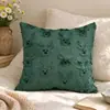 Funda de almohada para árbol de Navidad con lazo nuevo transfronteriza Cubierta decorativa para sofá de sala de estar Festival de Navidad Almohada de cojín para respaldo