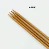 Set de Herramientas para Tejer Suéteres y Bufandas con Agujas de Bambú Carbonizado, Aguja de Lana, Aguja de Tejer, Aguja Doble, Recogedor de Lana Hecho a Mano DIY