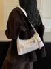 Bolso de axila transfronterizo 2026 nuevo bolso de hombro de cuero suave para mujer, gran capacidad, bolso de mensajero retro versátil