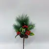 Venda Quente Transfronteiriça Decoração DIY de Pinhas e Folhas de Pinheiro de Natal