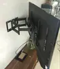 Suporte de Parede para TV Universal Espessado Retrátil Giratório Ajustável para Canto de Parede 32-40-43-50-55-65 Polegadas