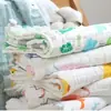 Tipo de Toalla de Gasa de 6 Capas para Mujer, Suave, Amigable con la Piel, Toalla para el Sudor, Absorbente de Sudor, Toalla Grande para Bebés y Niños, Toalla de Baño Pequeña