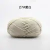 Ovillo de Hilo de Algodón de Leche Acrílico de 4 Hebras para Muñeca Crochet Venta al por Mayor Hilo Tejer Crochet DIY Grosor Medio Hecho a Mano