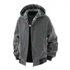Sudadera con capucha y rayas de cielo estrellado de alta calle americana para hombre en otoño Marca de moda Holgada Casual Chaqueta de pareja Top