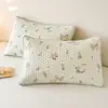 Funda de almohada acolchada impermeable, paquete individual, para uso doméstico, protege contra aceite y saliva, resistente a la suciedad y anti-manchas, funda para inserto de almohada