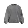 Sudadera Oversize para Hombre con Cuello Redondo, Lavada y con Efecto Desgastado, Estampado Floral, Marca de Moda, Corte Holgado, Suéter Deportivo