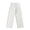 Pantalones Casuales de Pierna Ancha Sexy Cómodos de Trece Colores Estilo Americano Chica Picante Otoño Versátiles Adelgazantes Sueltos Holgados Pantalones de Sudor de Cintura Baja