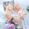 M Rosa Artificial Flores de Seda Corona Hecha a Mano Flores Falsas Caja de Regalo de Boda Decoración Fondo