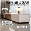Mueble de TV para sala de estar, apartamento pequeño, lujo ligero, sensación de alta gama, uso doméstico, nuevo modelo 2025, combinación de mesa de centro con almacenamiento y mueble de TV