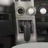 Adequado para Toyota 07-13 Tantu moldura do botão de ajuste em fibra de carbono adesivos decorativos acessórios de modificação do interior do carro