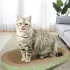 Rascador para gatos hecho de cartón corrugado grueso, duradero y que no suelta pelusa, cuenco para garras de gato, juguete para gatos, juguete nido de gato integrado, alfombrilla rascadora para gatos, nido para gatos