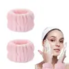 Pulseira para Lavar o Rosto, à Prova de Respingos, Lavável, Anti-Umidade, Pulseira Espessa, Faixa de Cabelo de Pelúcia, Material Absorvente de Suor e Água