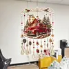 Campanilla de viento navideña de producto nuevo transfronteriza, campanilla de viento pintada de Navidad para atrapar el sol S