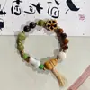 Pulseiras de Cerâmica Atacado, Transmissão ao Vivo em Pontos Turísticos e Feiras Noturnas, Pulseiras de Contas de Porcelana Caixa Surpresa, Pequenos Artigos de Bancas de Rua, Joias Vintage Artesanais