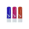Tubo de Lipstick Vacío Cilíndrico Color Rojo Rosa y Blanco de PP Simple Remax