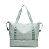 Bolsa de Viaje, Bolso Grande para Mujer, Estilo Coreano para Viajes Cortos al Aire Libre, Viaje de Negocios, Bolsa de Equipaje, Bolsa Deportiva de Fitness con Separación Seca y Húmeda