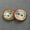 Botões Vintage Importados de Concha Pura Natural de Madrepérola para Camisas, Suéteres, Cardigãs, Vestidos e Decoração de Roupas