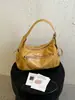Bolso de hombro multi-bolsillos estilo coreano para el día a día, bolso de piel suave, bolso versátil de moda, bolso de motero, bolso cruzado, bolso de mano