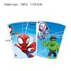 Pequeño Hombre Araña Suministros para Fiesta de Cumpleaños Decoración de Fiesta Juego de Vajilla Desechable Plato de Papel Vaso de Papel Papel Tisú Sombrero