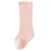 Calcetines de Bebé 2026 Verano Malla Fina Transpirables Algodón Calcetines para Recién Nacidos Bebés Ajuste Holgado No Aprietan Calcetines de Media Caña para Niños