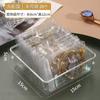 Caja de Almacenamiento de Joyas Anti-Oxidación Gran Capacidad Plástico Transparente Multicapa Collar Anillo Caja de Almacenamiento de Joyas con Tapa