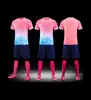 Nuevo Traje de Ropa de Fútbol Entrenamiento Adulto Equipo Deportivo Ropa de Competición Camiseta de Manga Corta Profesional Secado Rápido Transpirable T3