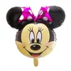 Balão de Filme de Alumínio Cabeça do Mickey Animação Desenho Dsn 22 Polegadas Brinquedo Infantil Balão da Minnie Mickey