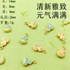 Coisas Boas Criativas Óleo de Amendoim Gota Persimmon Ruyi Pingente de Liga Acessórios Requintados Paz e Alegria Joias DIY Atacado