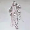 Corrente para Celular de Gatinha Fofa Kt com Contas de Alto Valor Anti-Perda Exquisita Acessível Pingente Chaveiro para Bolsa de Luxo