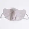 Máscara de fleece de seda para uso externo, proteção solar, à prova de vento, respirável, proteção contra o frio do inverno, espessa, máscara facial quente para outono e inverno, lavável