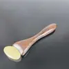 Peine de Masaje de Sándalo Dorado Natural, Tabla Gua Sha de Sándalo Dragón y Fénix, Colección de Peines de Aire con Almohadilla de Madera Maciza Multiestilo para Meridianos