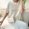Nuevo Estilo Bolso Cuadrado Pequeño de Hombro para Mujer Versátil de Cuero Suave Mini Bolso de Alta Gama para Mujer Verano 2024 Bolso Cruzado Estilo Coreano