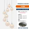 Lustre Redondo Simples Escandinavo para Mesa de Cabeceira Criativo Estiloso para Restaurante Sala de Estar Lustre para Casa Duplex Loft Escada