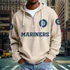 Ropa Nueva para Hombre Transfronteriza Amazon Más Vendida Cremallera Multibolsillo Nueva Sudadera Tendencia de Comercio Exterior Sudadera Serie NFL