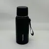 Termo de Gran Capacidad para Exteriores con Asa y Tapa, Botella de Agua Deportiva de Acero Inoxidable de Doble Pared con Aislamiento al Vacío, Contenedor de Té a Prueba de Fugas