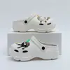 Novas Crocs Femininas com Plataforma para Aumentar a Altura, Verão 2026, Novo Estilo, Fechadas, para Exterior, Praia, Sandálias EVA Antiderrapantes