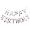 Globos de Letras Feliz Cumpleaños Globos de Feliz Cumpleaños para Niños Decoración de Fiesta de Cumpleaños Sensación de Alta Gama