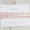 Uñas Artísticas de Ojo de Gato Chapadas en Oro Rosa Piezas de Uña para Usar Uñas Cortas Pegatinas de Uñas Buchelati Cortas 30 Piezas Tira Piezas de Uña Preformadas