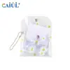Caiyoule Compatible con Instax 3 pulgadas / Cuadrado Bolsa de Almacenamiento para Fotos Estuche de Cuero para Almacenamiento de Mini Accesorios Bolsa para Fotos