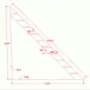 Escadas Galvanizadas com Estrutura Simples de Aço, Antiderrapantes e Espessadas, Adequadas para Uso Externo e Interno, Escadas de Sótão