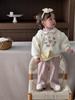 Ropa de Otoño e Invierno para Niños, Ropa Gruesa para Niños Estilo Coreano 2026, Conjunto de Otoño e Invierno para Bebé, Conjunto de Sudadera de Forro Polar y Pantalones Largos para Niñas
